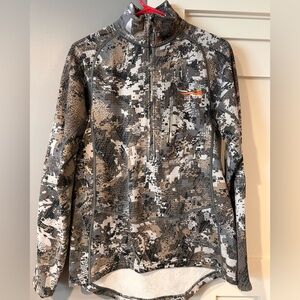 Sitka Men’s Heavyweight Zip-T in Optifade Elevated II. Medium.